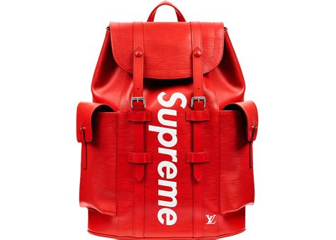 supreme louis vuitton bookbag|Louis Vuitton supreme backpack men.